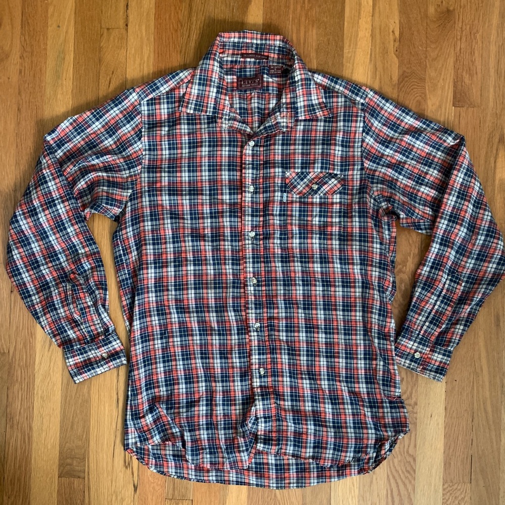 Vintage Levi’s Plaid “Action Shirt”